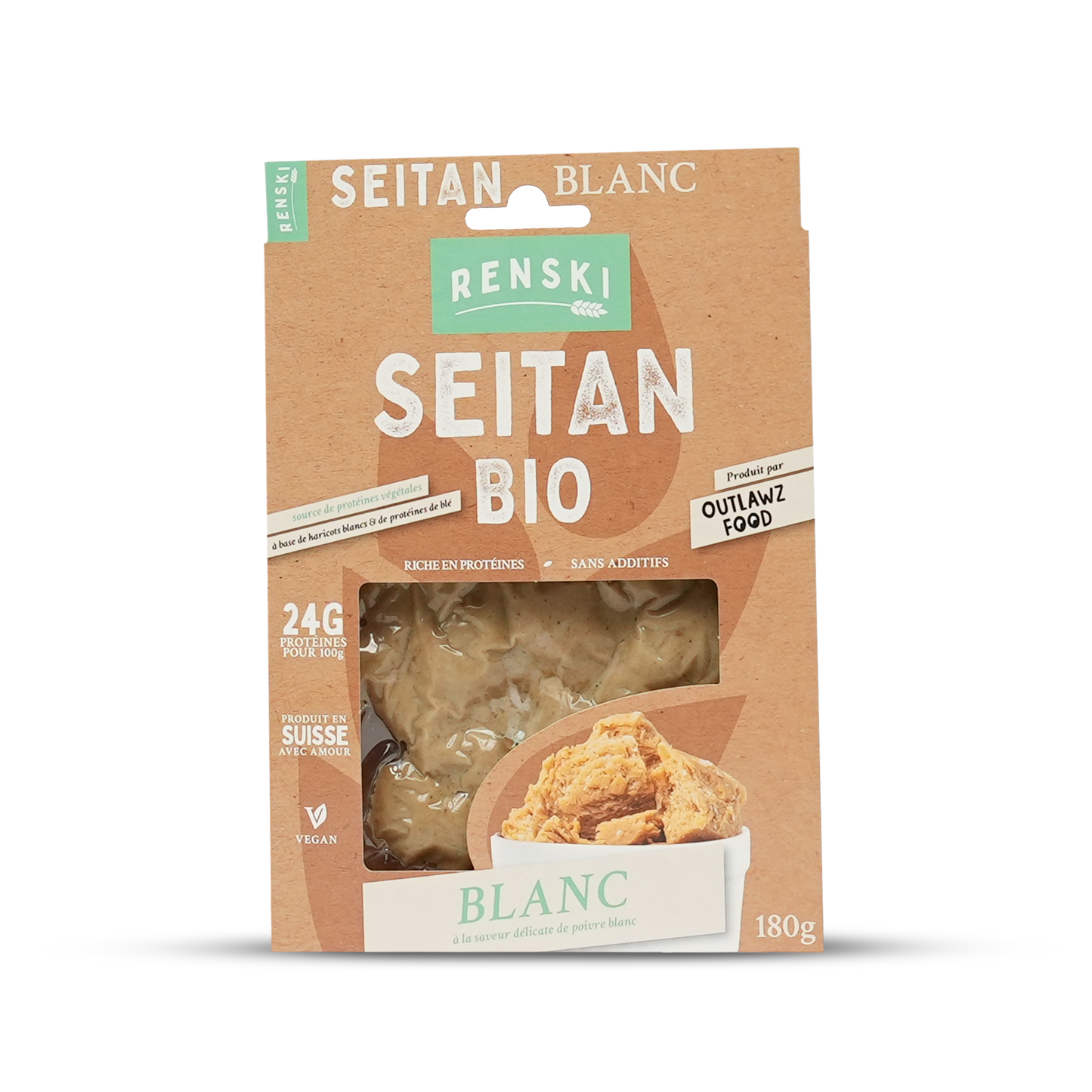 Renski Bio Seitan Blanc
