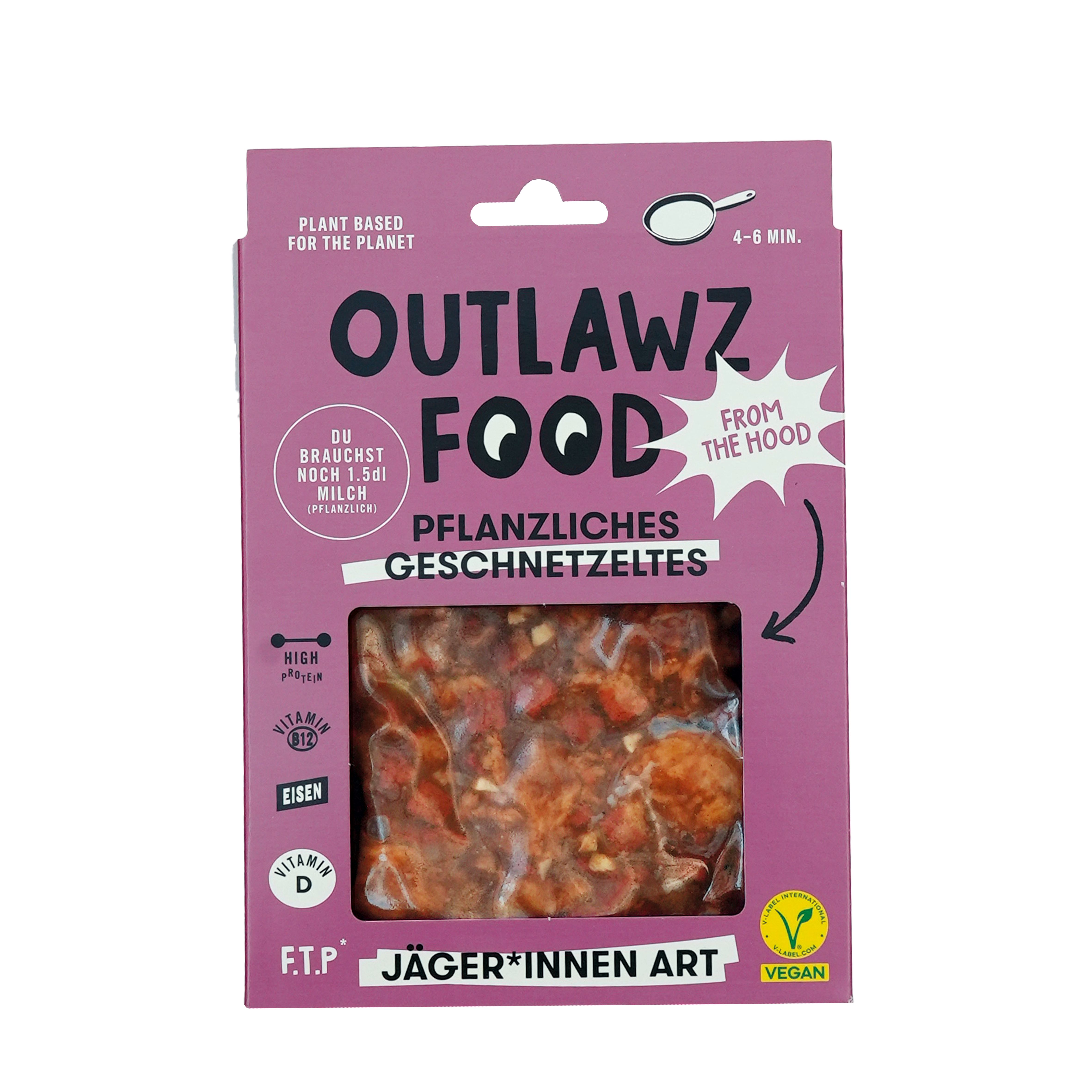 Saison-Geschnetzeltes Jäger*innen Art - Outlawz Food – Outlawz Food AG