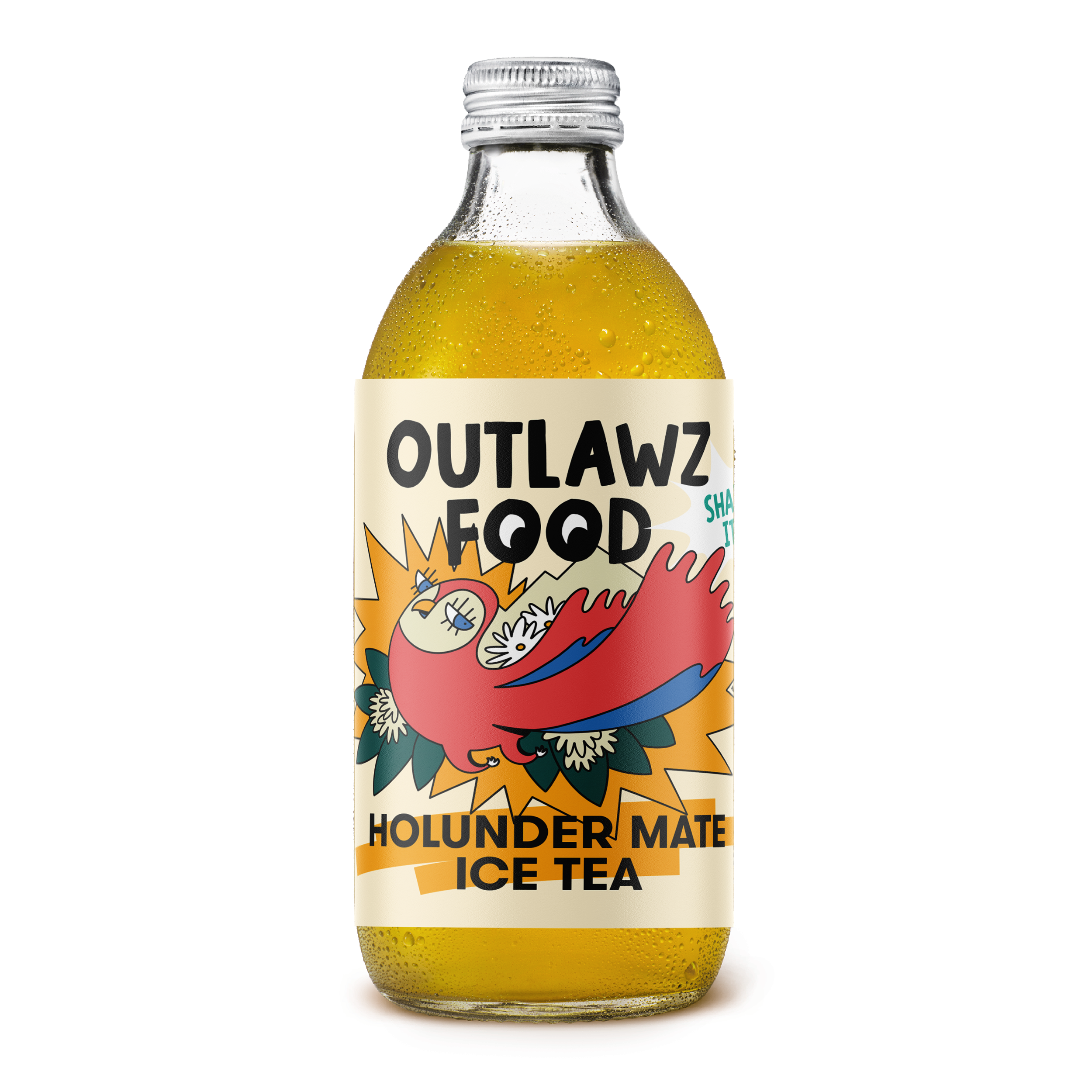 Eistee Holunder-Mate | 24er Karton – Outlawz Food AG